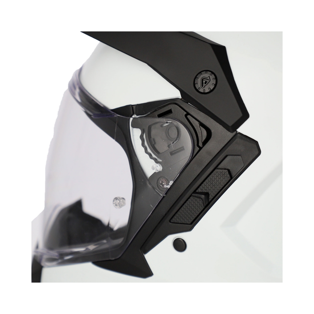Acerbis Каска Assault White - изглед 10