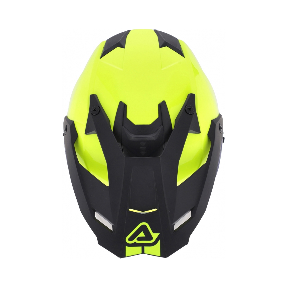 Acerbis Каска Assault Yellow Fluo - изглед 5