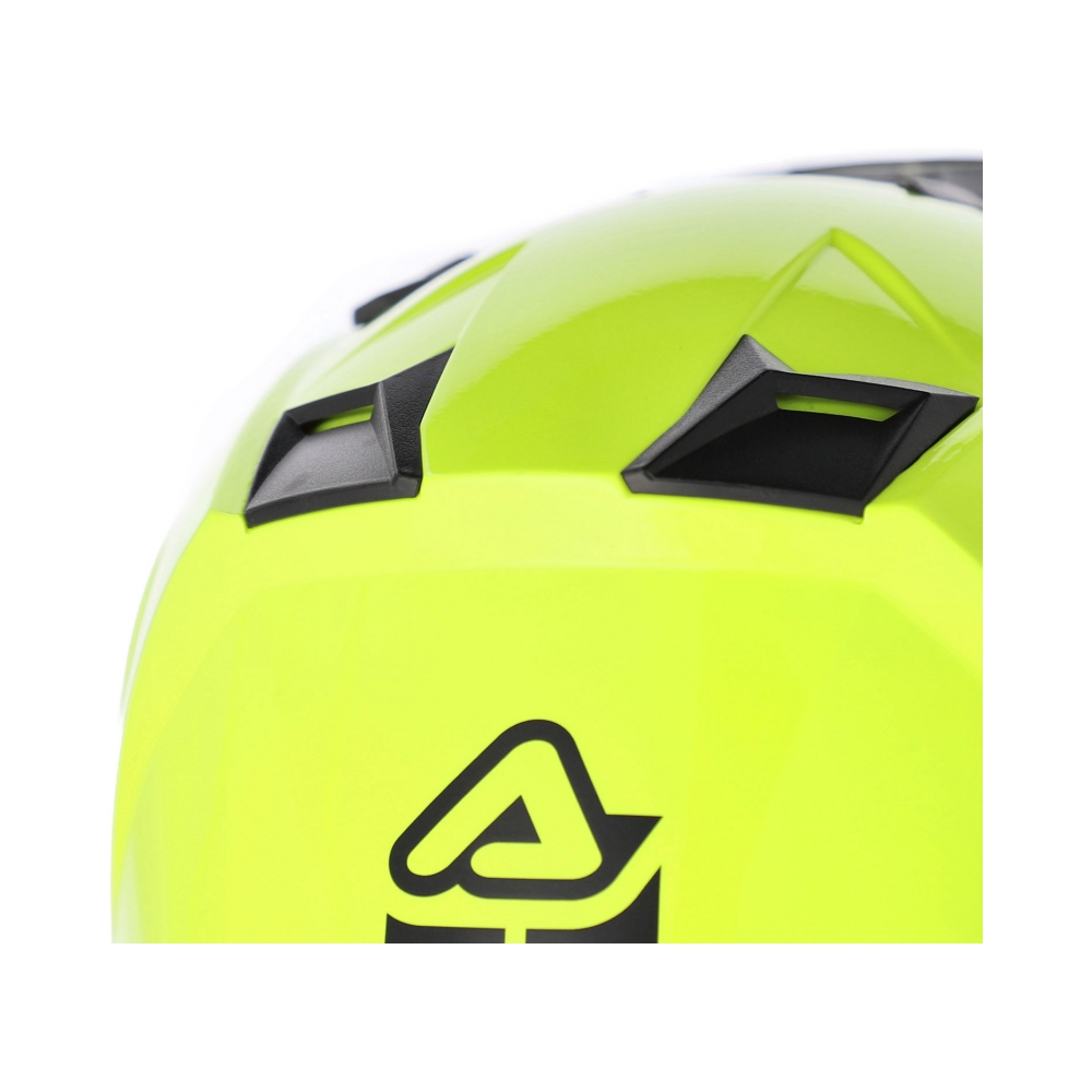 Acerbis Каска Assault Yellow Fluo - изглед 9