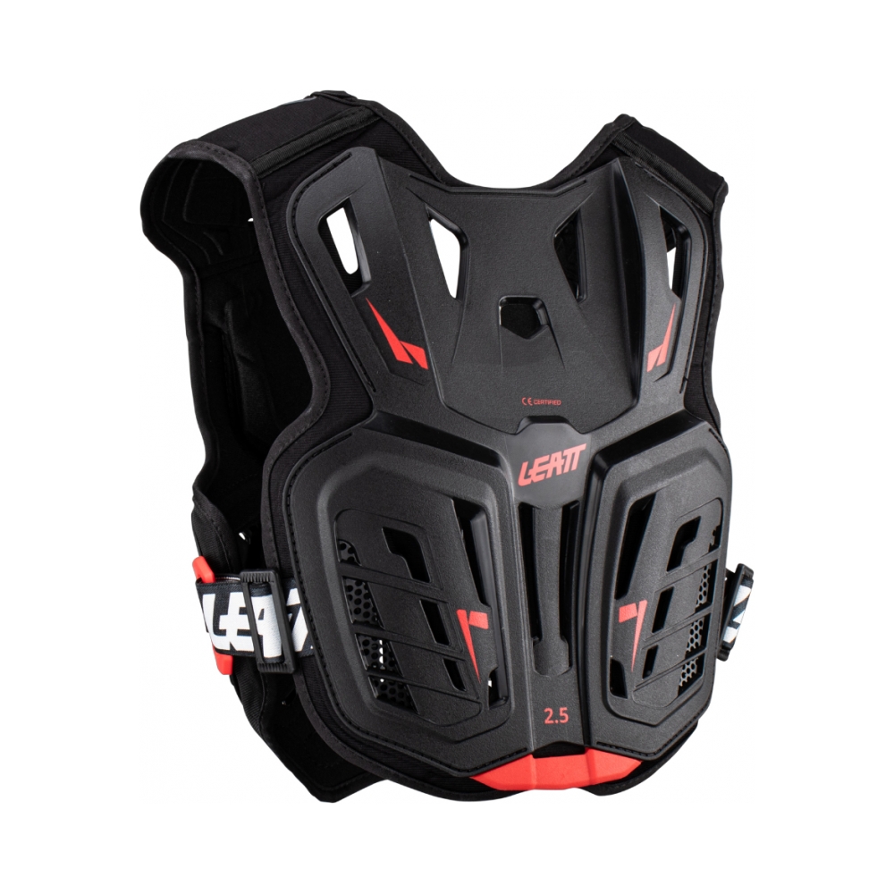 Leatt Детски нагръдник 2.5 Jr 134-146 см. Black/Red - изглед 2