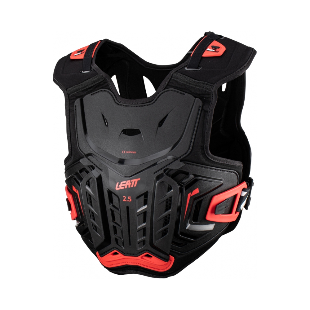 Leatt Детски нагръдник 2.5 Jr 134-146 см. Black/Red - изглед 1