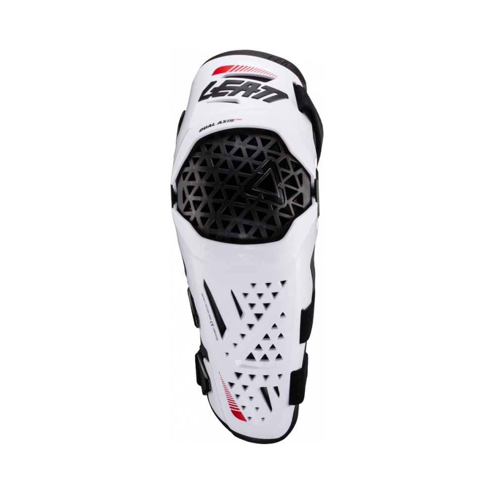 Leatt Наколенки Dual Axis Pro White - изглед 1