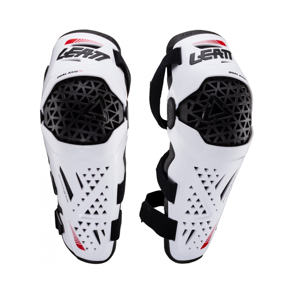 Leatt Наколенки Dual Axis Pro White - изглед 4