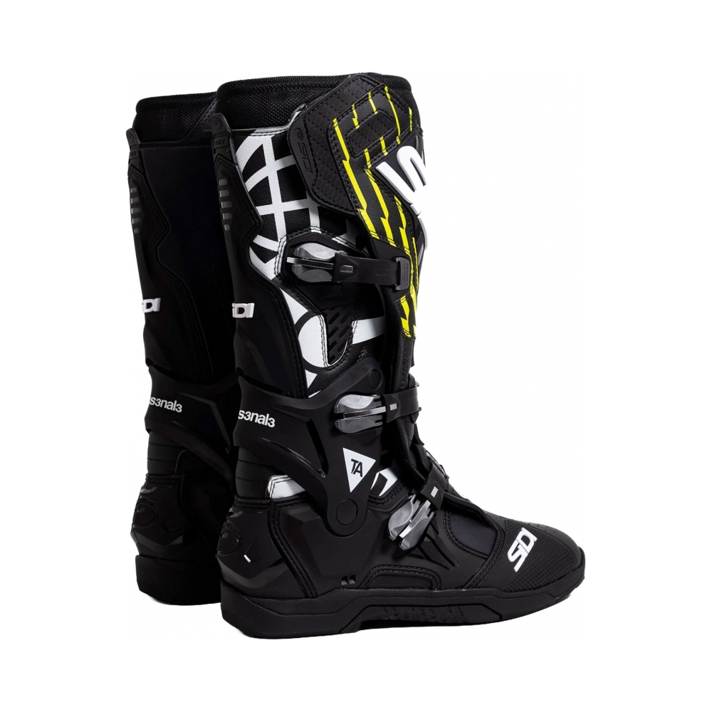 SIDI Ботуши Crossair The Arsenale Black Neon - изглед 5