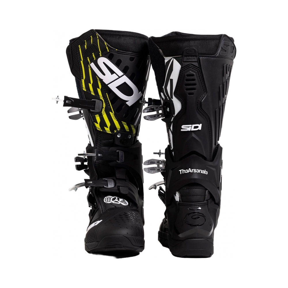 SIDI Ботуши Crossair The Arsenale Black Neon - изглед 7