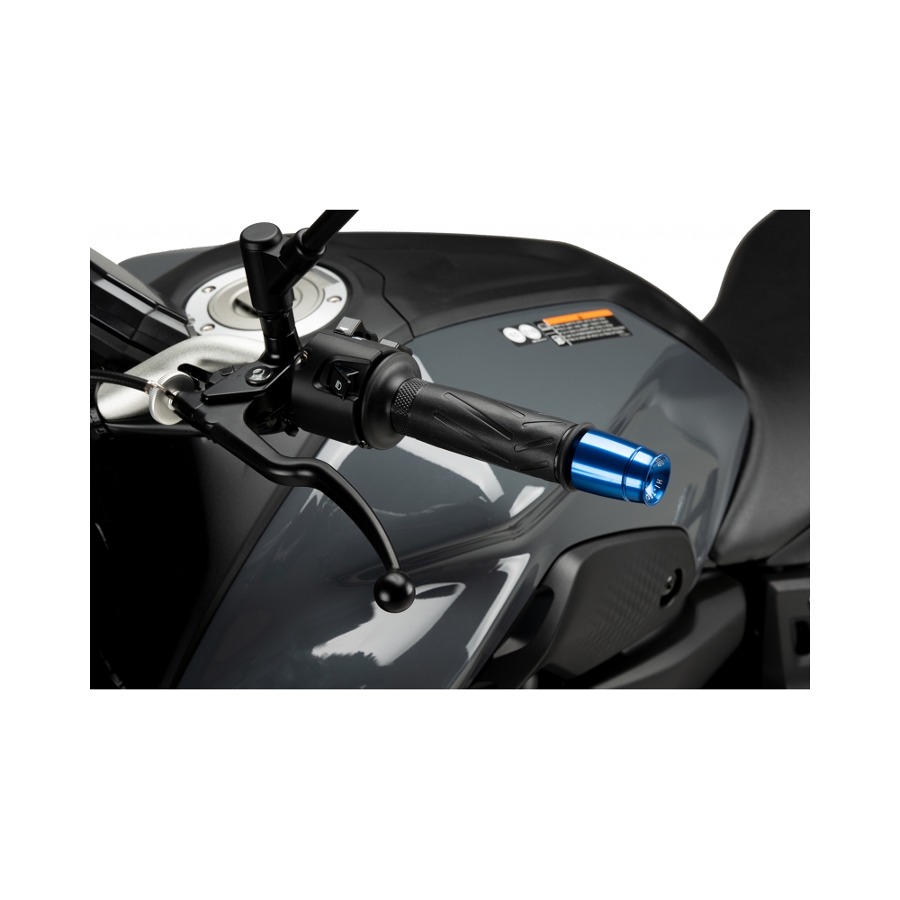 Puig Балансьори за кормило за Yamaha MT-07 14-24, MT-10 16-25, MT-125 14-25, XSR700 16-25, YZF-R125 08-25 40мм син - изглед 2