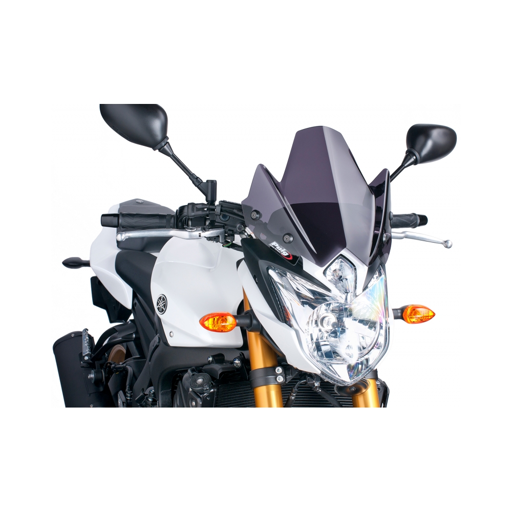 Puig Слюда New Generation Sport Yamaha FZ8 11-16 Dark Smoke - изглед 1