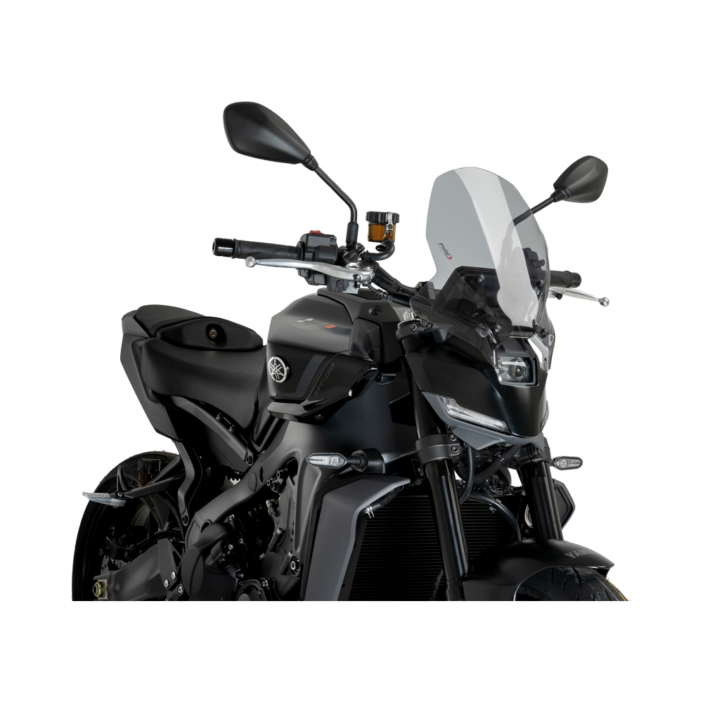 Puig Слюда New Generation Touring Yamaha MT-09 24-25, MT-09 SP 24-25, MT-09 Y-AMT 2025 Smoke - изглед 2