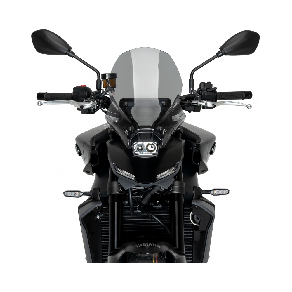 Puig Слюда New Generation Touring Yamaha MT-09 24-25, MT-09 SP 24-25, MT-09 Y-AMT 2025 Smoke - изглед 3