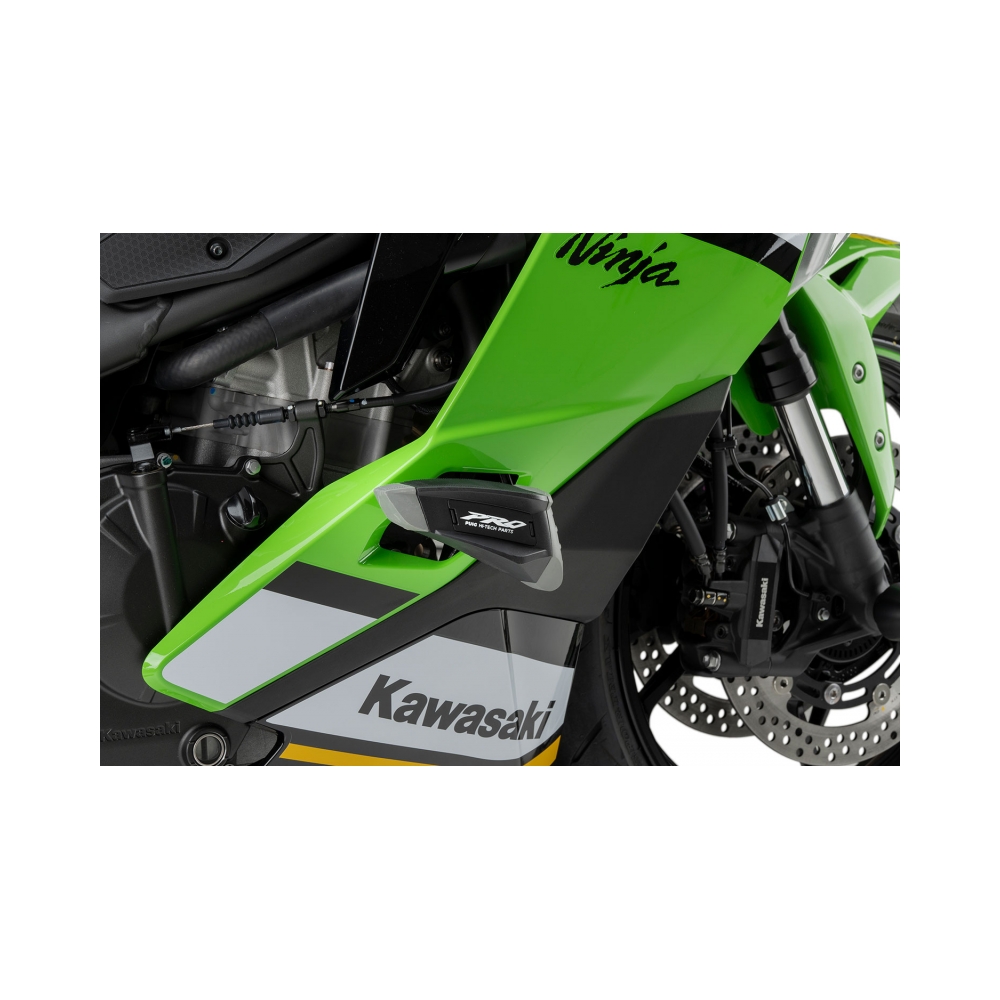 Puig Краш тапи Pro 2.0 Kawasaki ZX-4R Ninja 24-25, ZX-4RR 24-25 - изглед 2