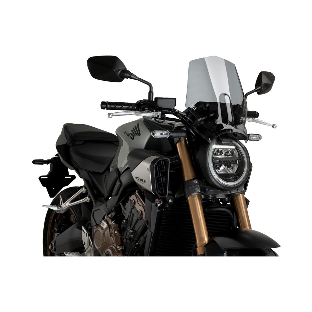 Puig Слюда New Generation Sport Honda CB650R 24-25 Smoke - изглед 2
