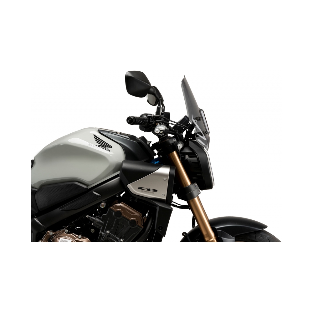 Puig Слюда New Generation Sport Honda CB650R 24-25 Smoke - изглед 4