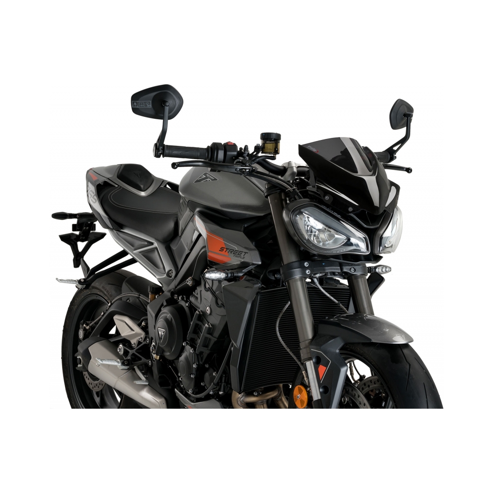 Puig Слюда New Generation Sport Triumph STREET TRIPLE 765R/RS 23-25 Dark Smoke - изглед 1