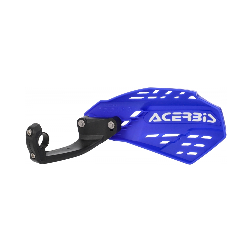 Acerbis Предпазители за кормило Linear Vented Blue/White - изглед 3