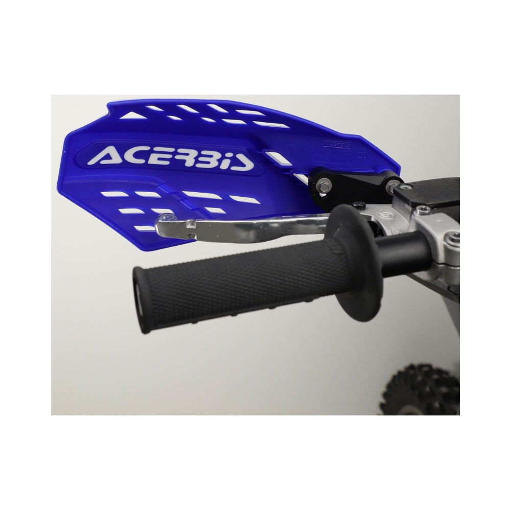 Acerbis Предпазители за кормило Linear Vented Blue/White - изглед 5