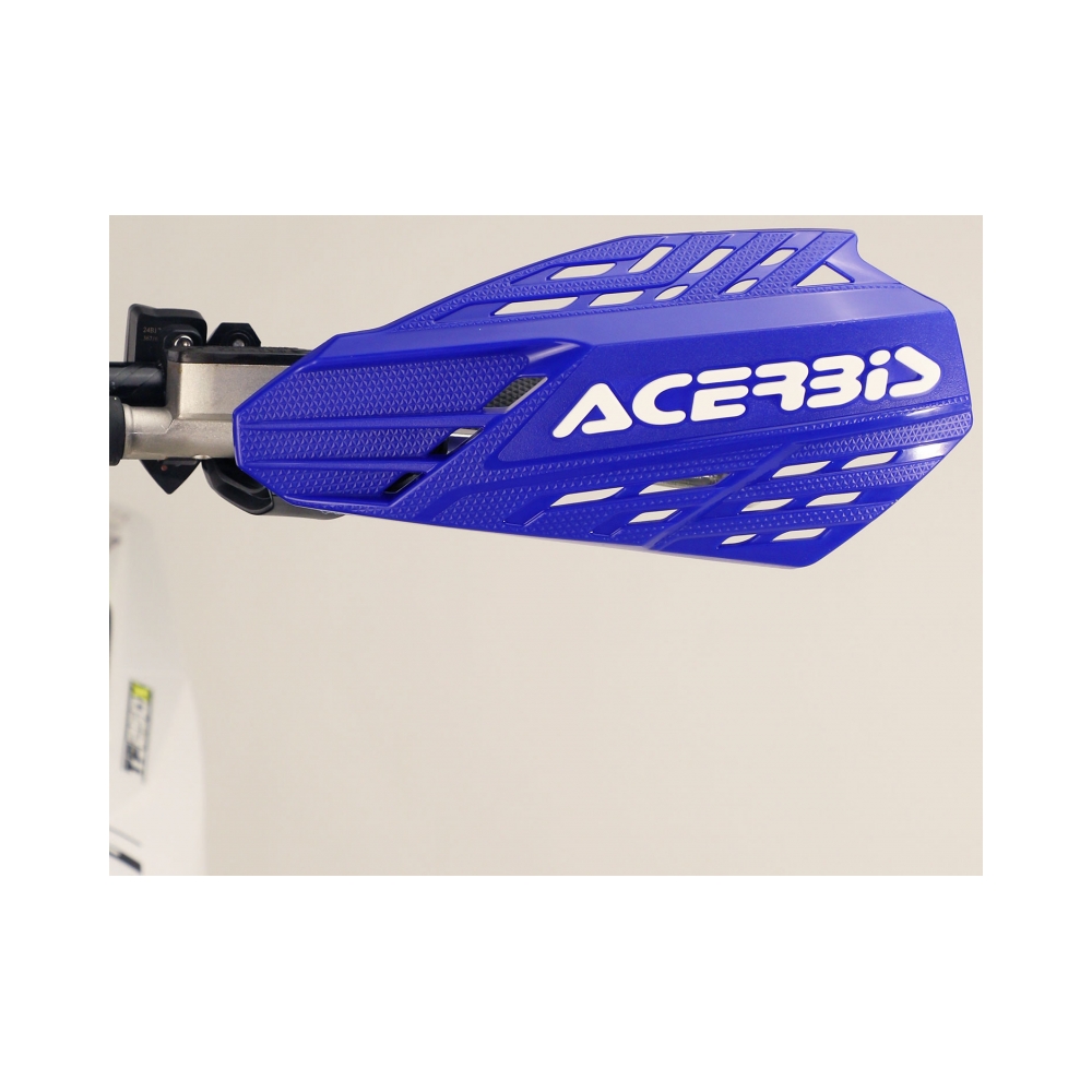 Acerbis Предпазители за кормило Linear Vented Blue/White - изглед 6