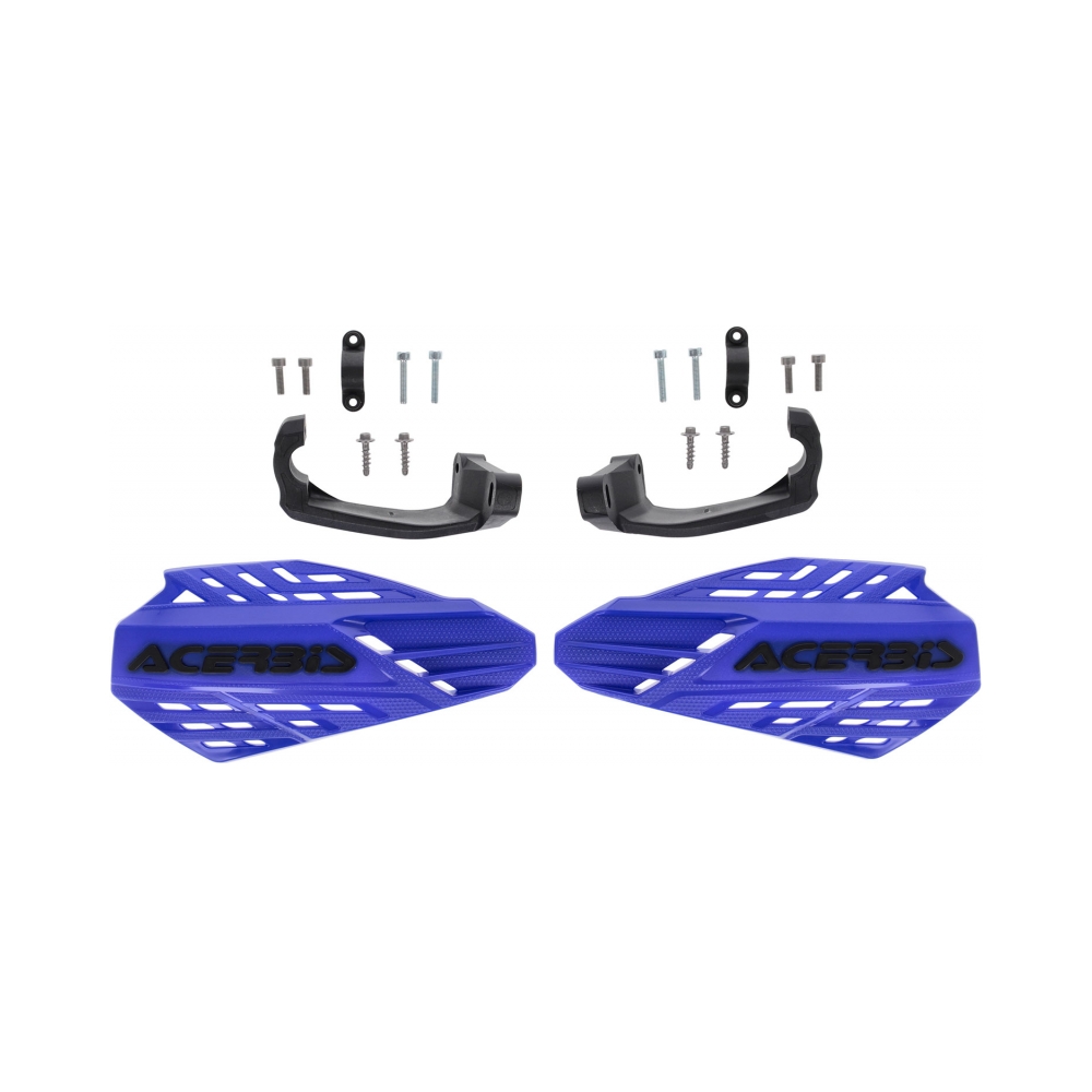 Acerbis Предпазители за кормило Linear Vented Blue/Black - изглед 4