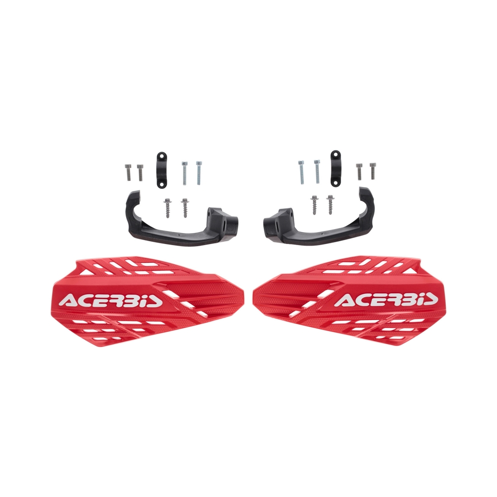 Acerbis Предпазители за кормило Linear Vented Red/White - изглед 4
