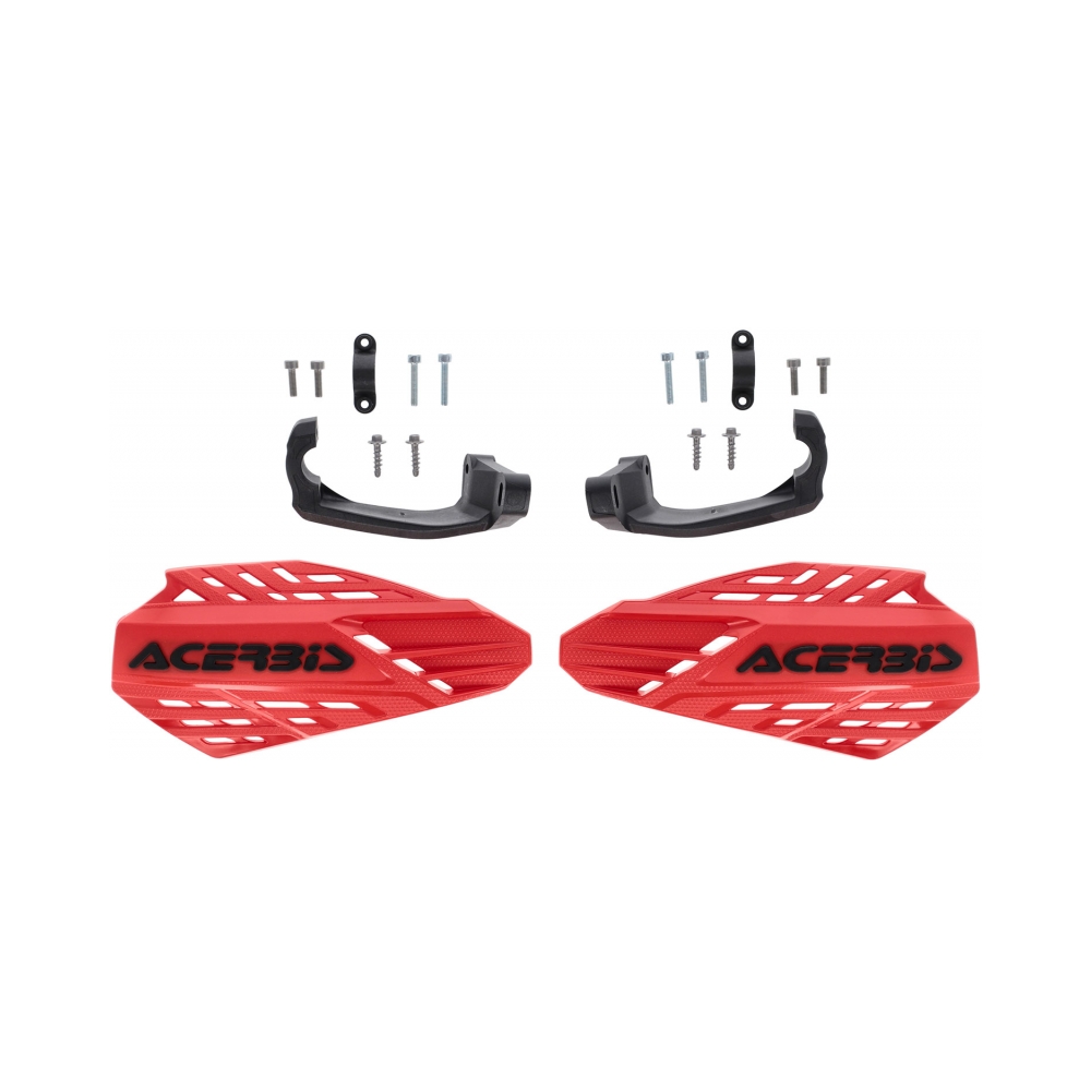 Acerbis Предпазители за кормило Linear Vented Red/Black - изглед 4