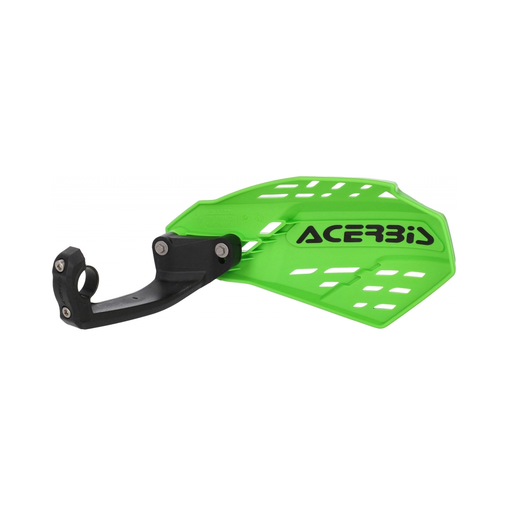 Acerbis Предпазители за кормило Linear Vented Green/Black - изглед 3