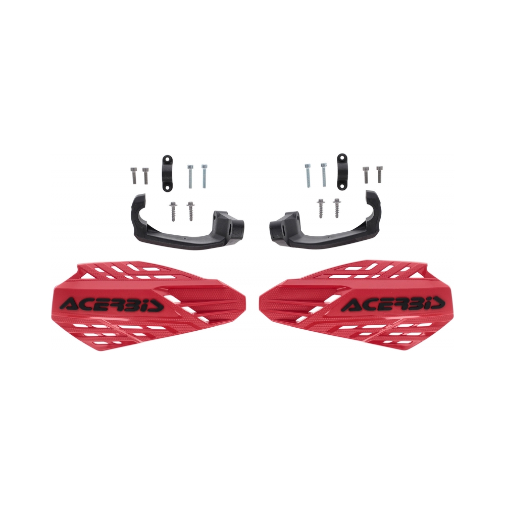 Acerbis Предпазители за кормило Linear Vented Red/Black - изглед 4