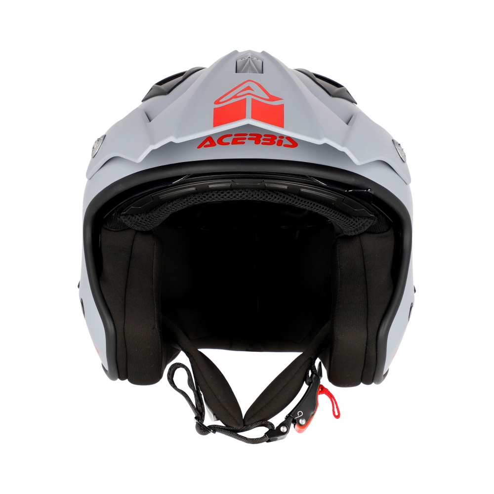 Acerbis Каска Jet Aria Light Grey - изглед 2