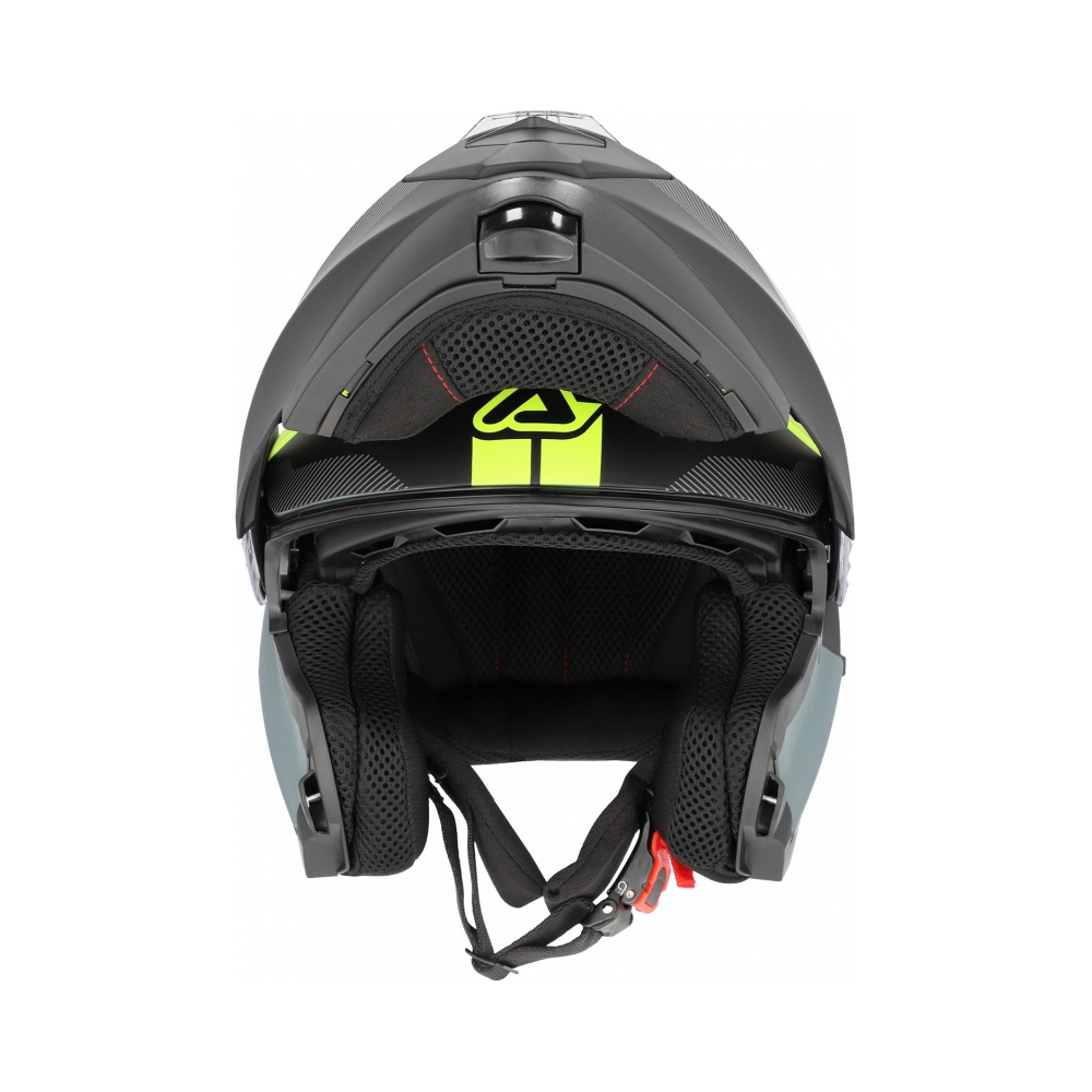 Acerbis Каска Serel Black/Fluo Yellow - изглед 12