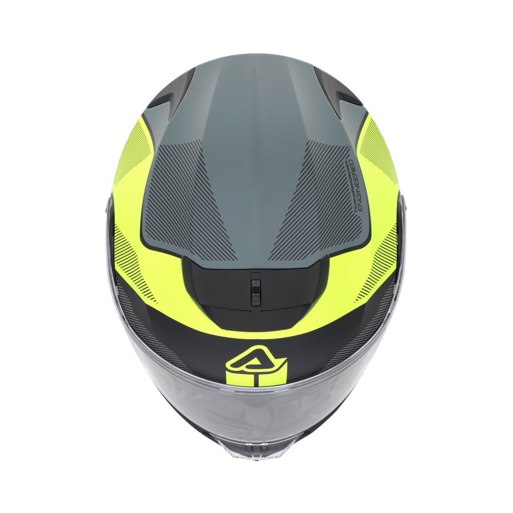 Acerbis Каска Serel Black/Fluo Yellow - изглед 7