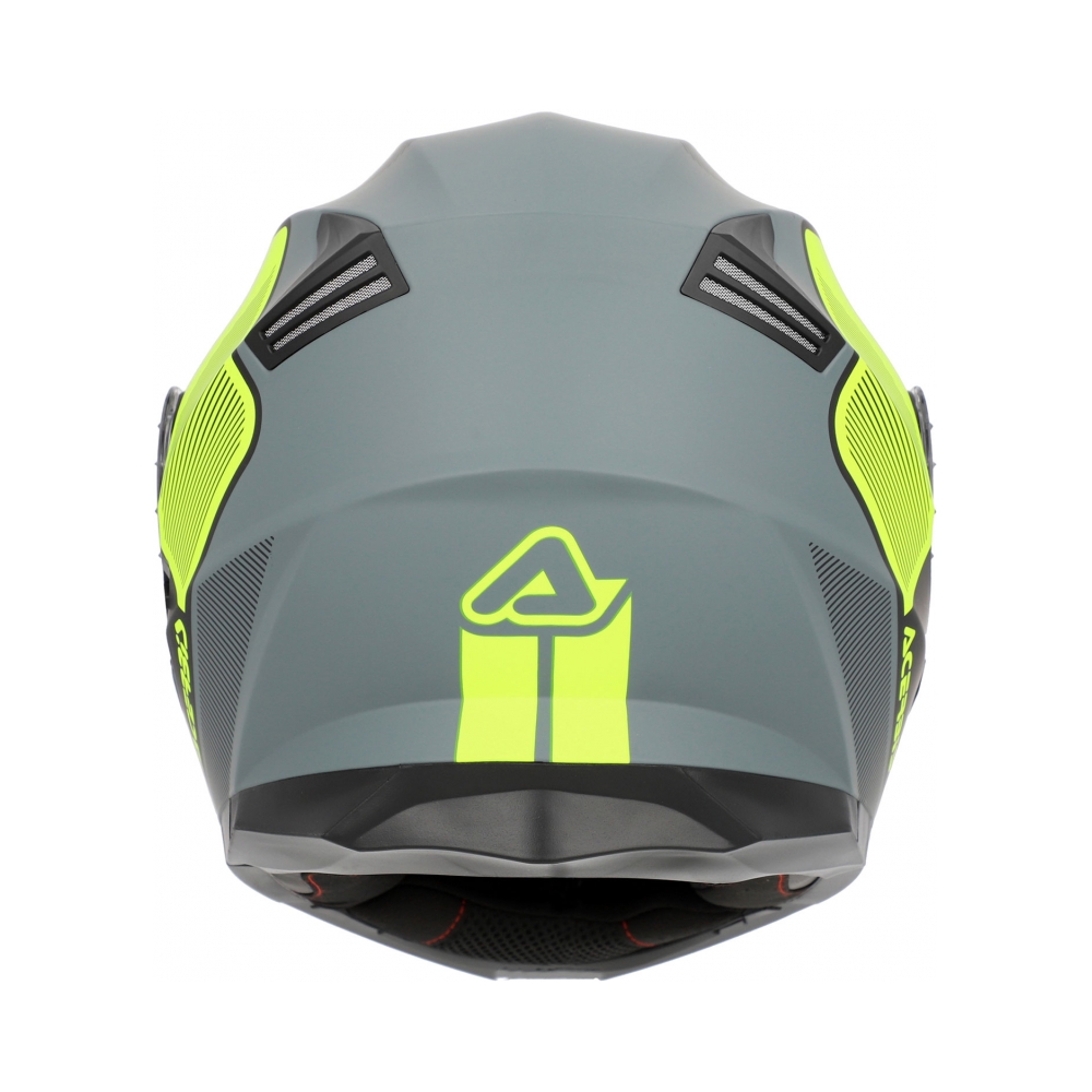 Acerbis Каска Serel Black/Fluo Yellow - изглед 5