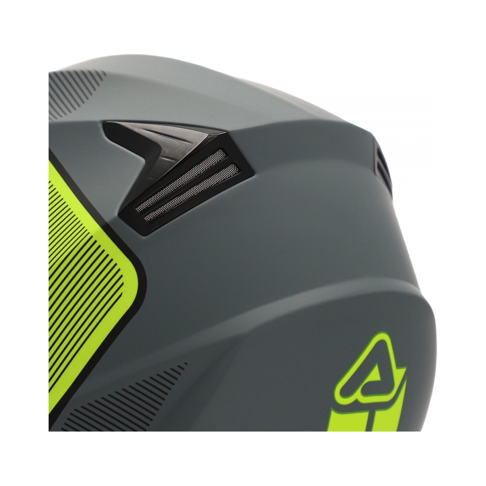 Acerbis Каска Serel Black/Fluo Yellow - изглед 9