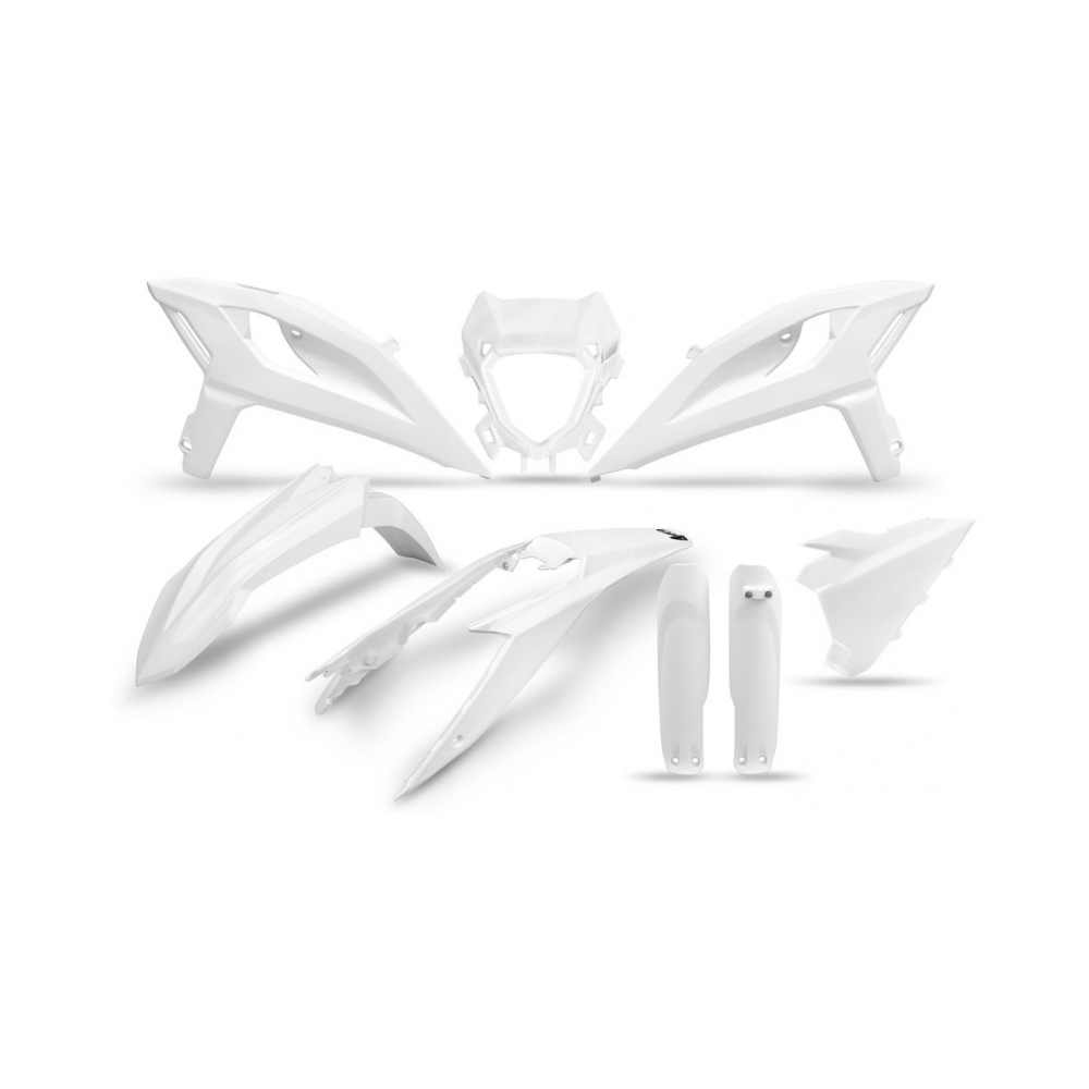 UFO Комплект пластмаси Beta RR250-450 2025 бял - изглед 1
