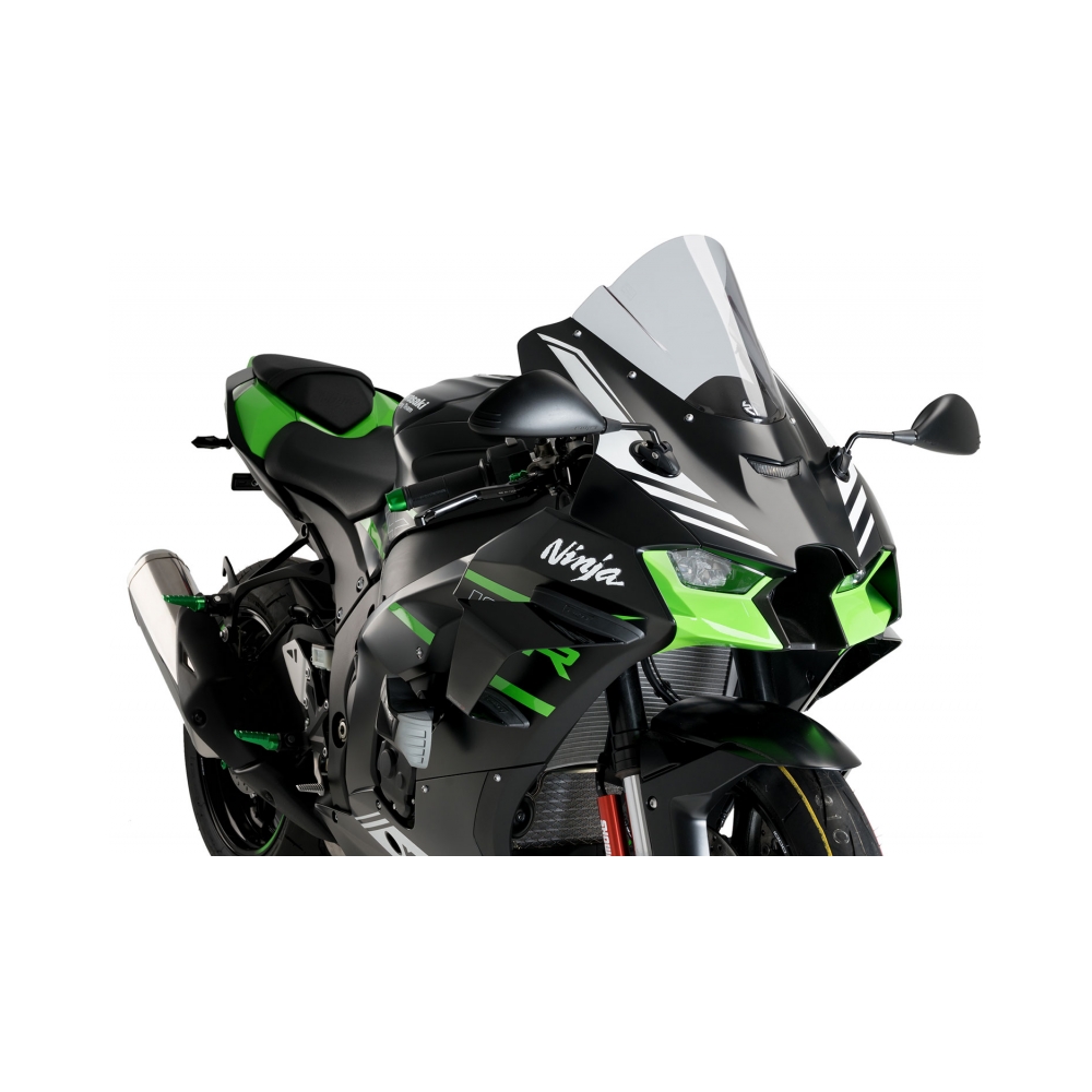 Puig Слюда Z-Racing Kawasaki ZX-10R 21-25, ZX-10RR 21-25 Smoke - изглед 2