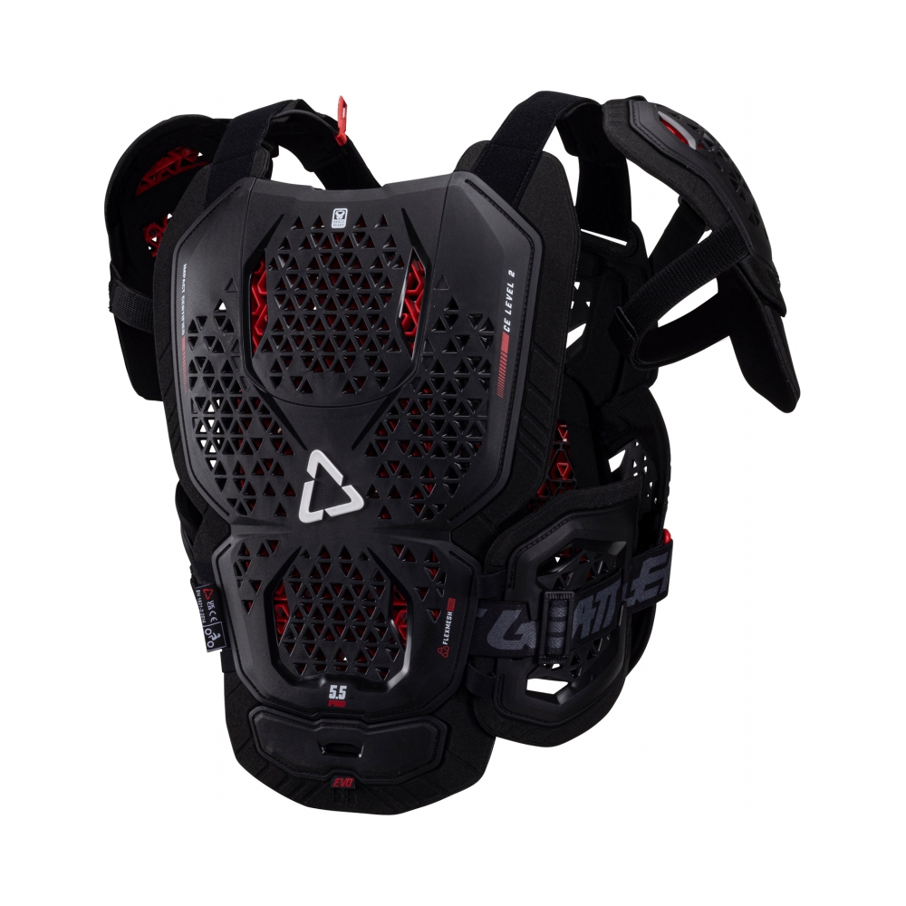 Leatt Нагръдник 5.5 Pro Evo Black - изглед 5
