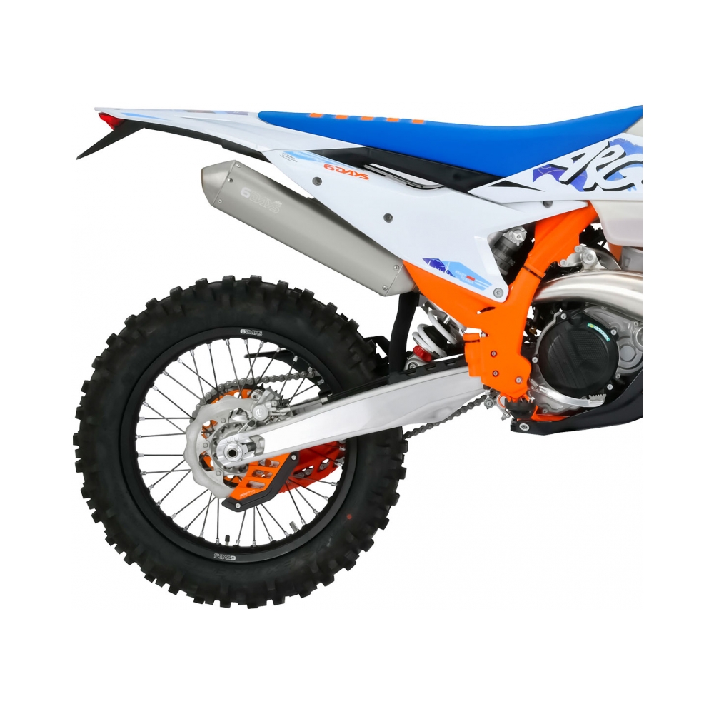 DRC-Zeta Предпазител за заден спирачен диск KTM EXC/EXC-F 24-25, SX/SX-F 23-25; Husqvarna FC/TC 14-25, FE/TE 22-25; Gas Gas оранжев - изглед 4