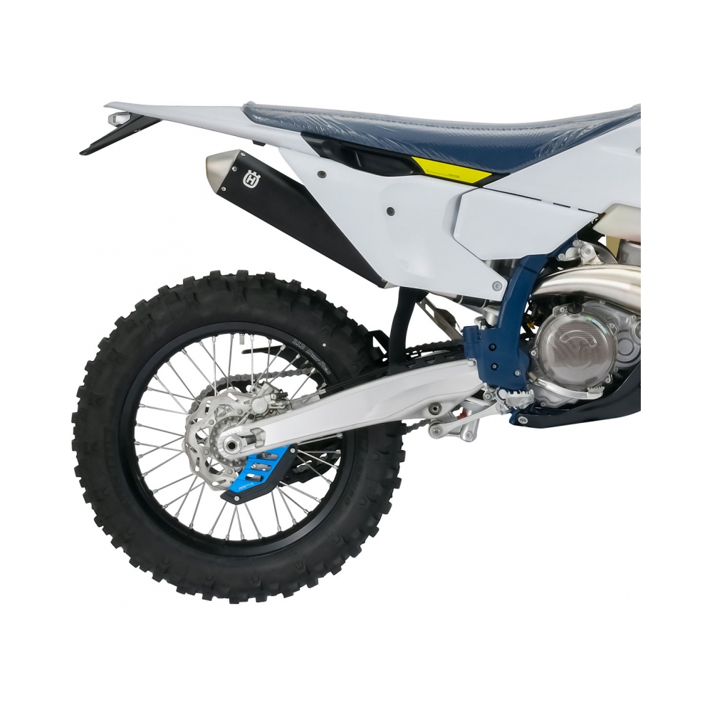 DRC-Zeta Предпазител за заден спирачен диск KTM EXC/EXC-F 24-25, SX/SX-F 23-25; Husqvarna FC/TC 14-25, FE/TE 22-25; Gas Gas син - изглед 4