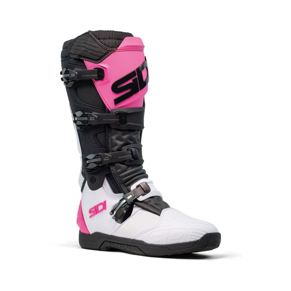 SIDI Ботуши X-Power SC White Black Pink - изглед 1