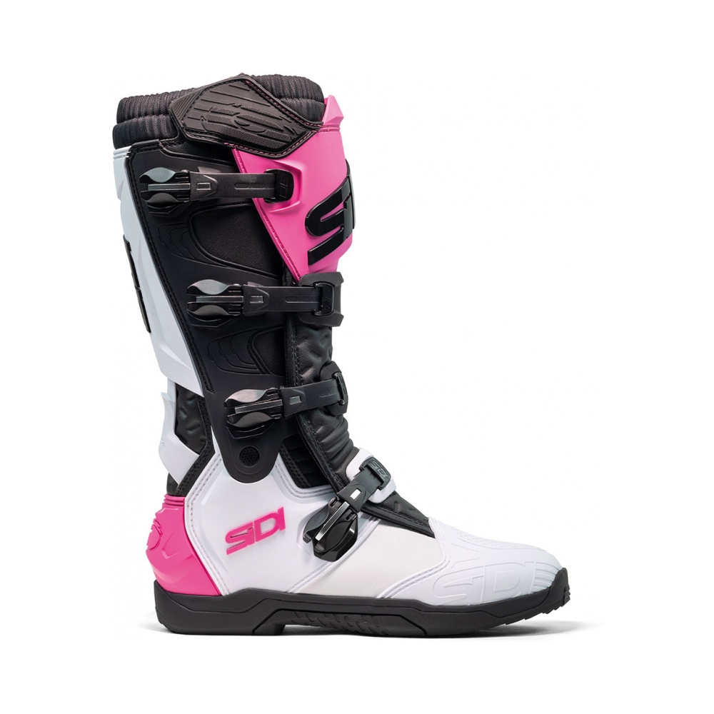 SIDI Ботуши X-Power SC White Black Pink - изглед 2