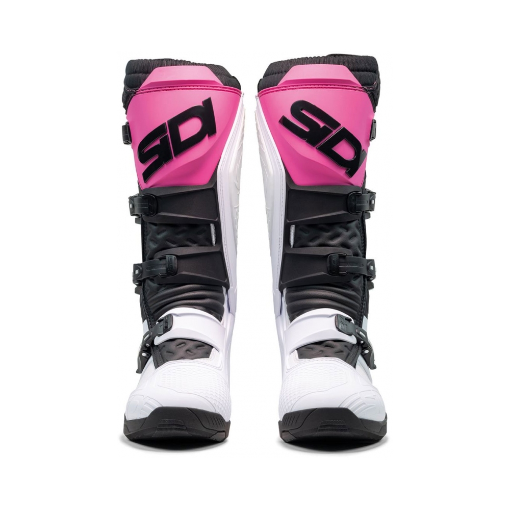 SIDI Ботуши X-Power SC White Black Pink - изглед 4