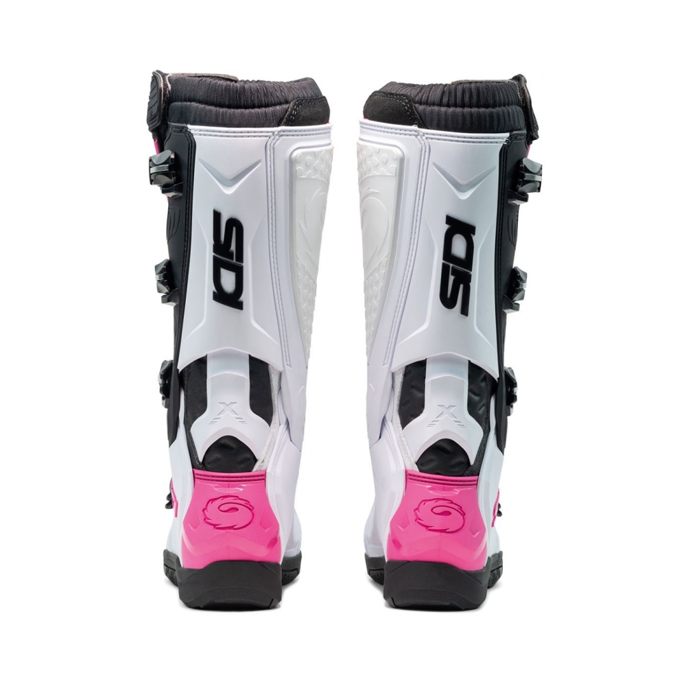 SIDI Ботуши X-Power SC White Black Pink - изглед 5