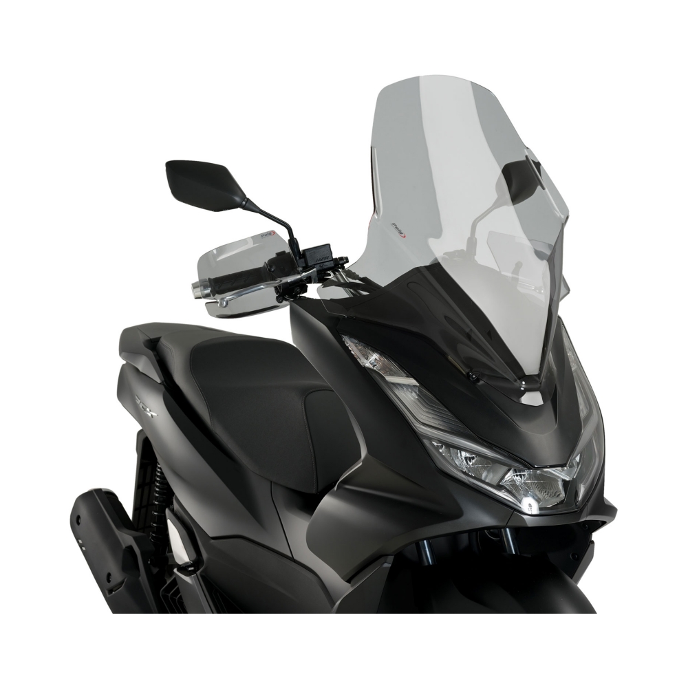 Puig Слюда V-Tech Line Touring Honda PCX125 21-24 Smoke - изглед 1