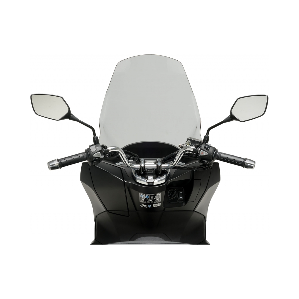Puig Слюда V-Tech Line Touring Honda PCX125 21-24 Smoke - изглед 4