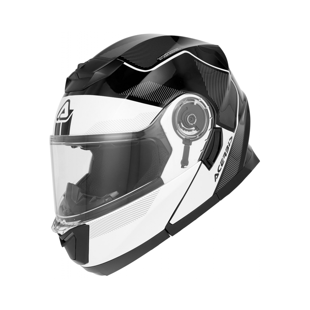 Acerbis Каска Serel Black White - изглед 2
