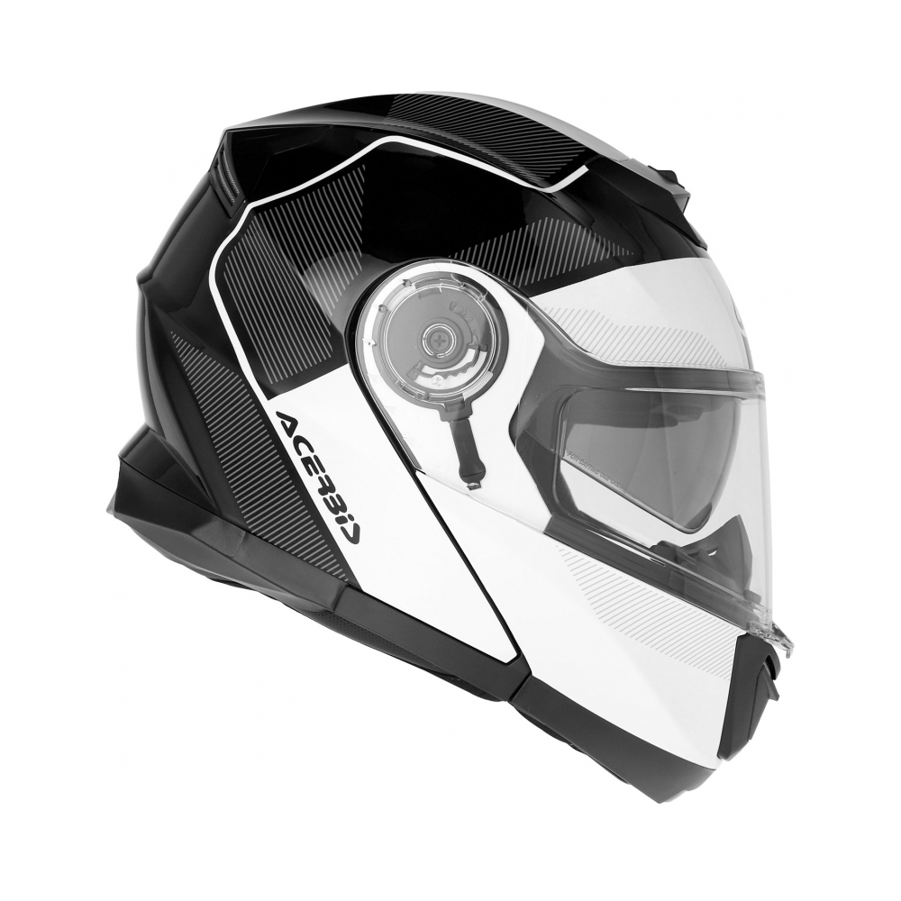 Acerbis Каска Serel Black White - изглед 3