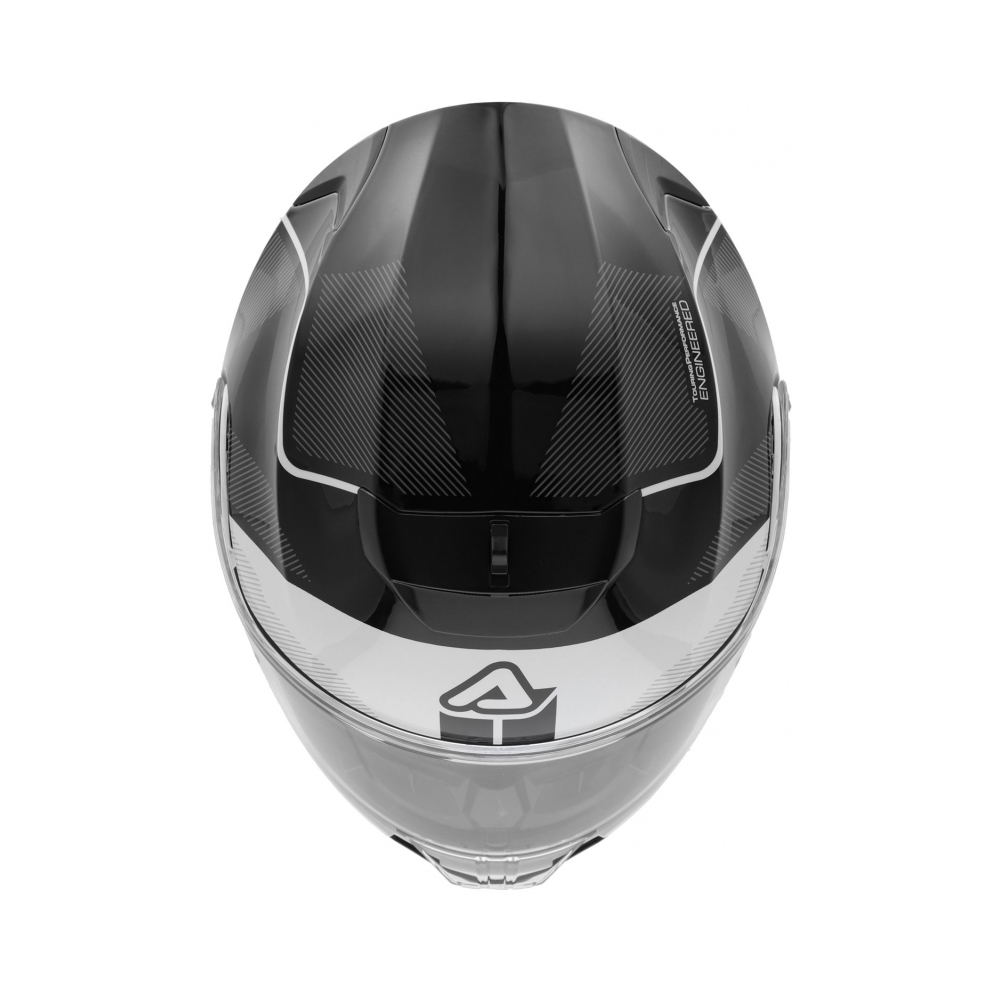 Acerbis Каска Serel Black White - изглед 7