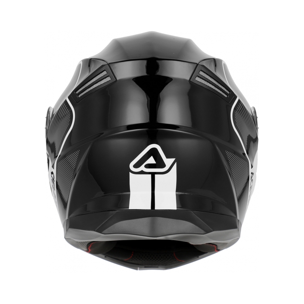 Acerbis Каска Serel Black White - изглед 6