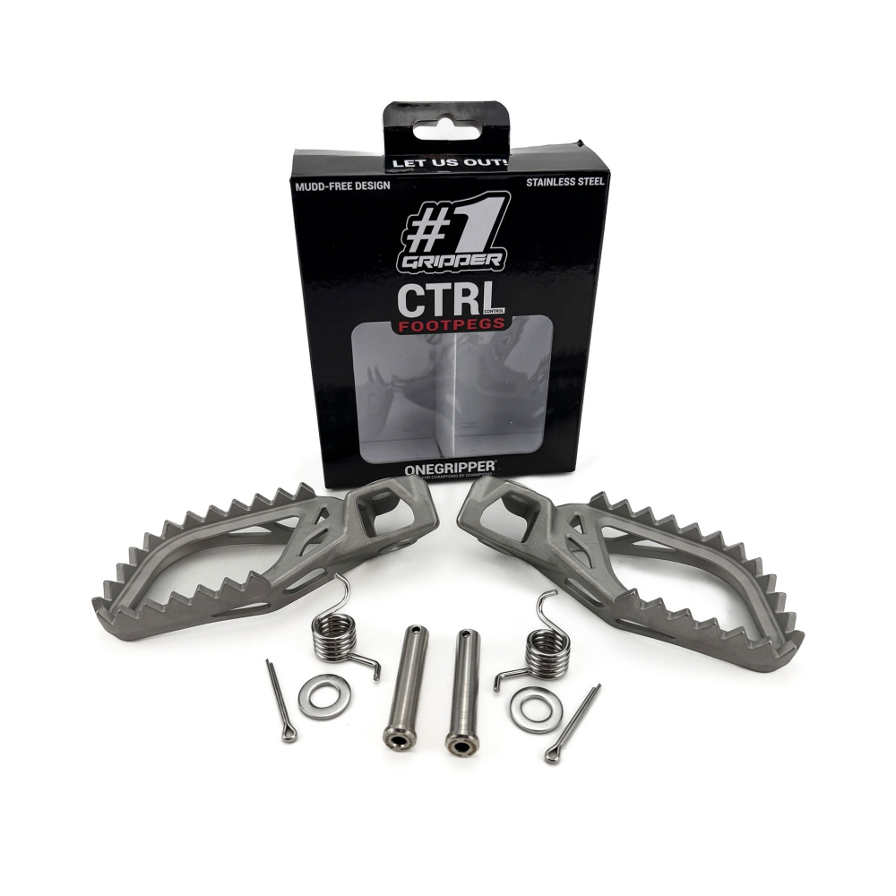 Onegripper Стъпенки KTM EXC/EXC-F 24-, SX/SX-F 23-; Husqvarna FE 24-, FC/TC 23-; Gas Gas EC/MC 24- - изглед 1