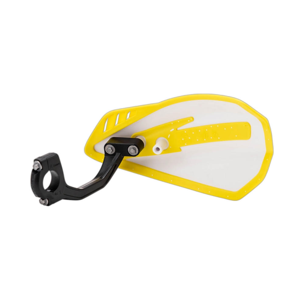 Cycra Предпазители за кормило Cyclone White/Yellow - изглед 2