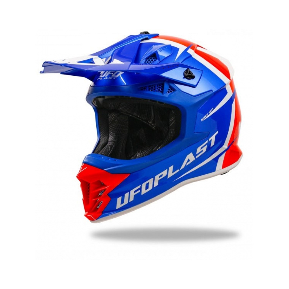 UFO Каска Intrepid Blue/Red/White - изглед 1