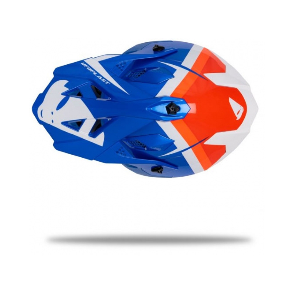 UFO Каска Intrepid Blue/Red/White - изглед 11