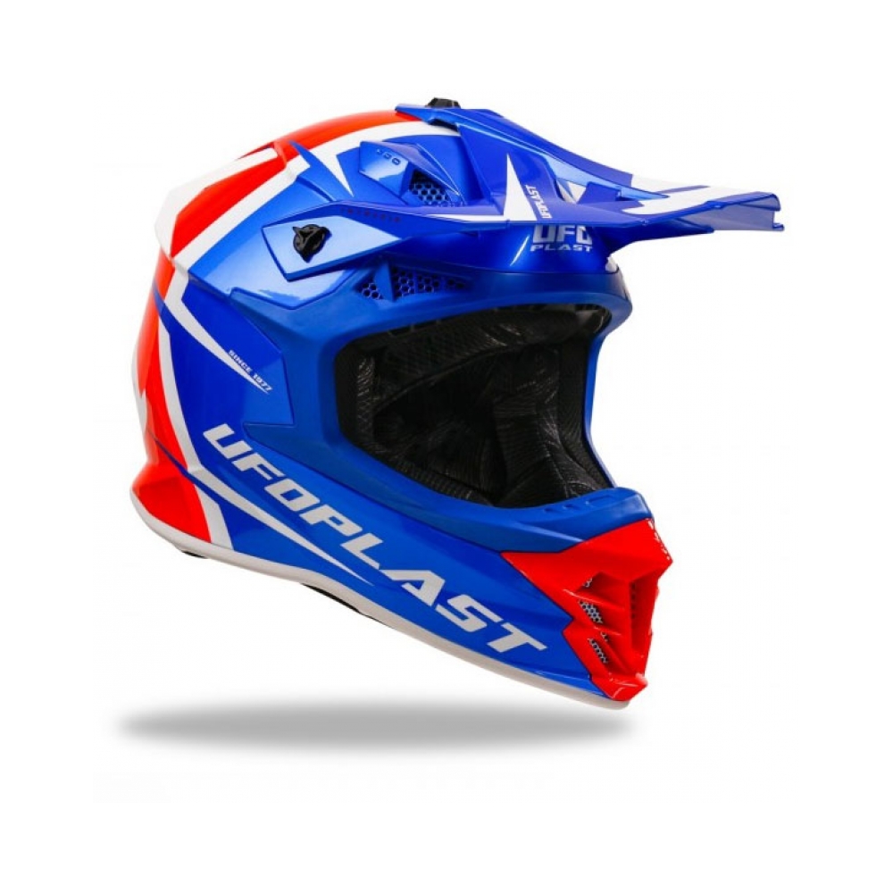 UFO Каска Intrepid Blue/Red/White - изглед 3